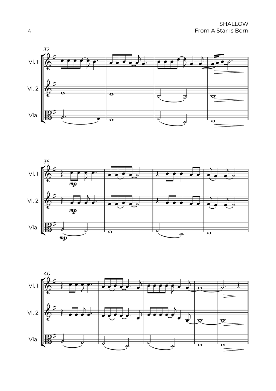 Shallow Shallow String Trio scores gallery preview page 4