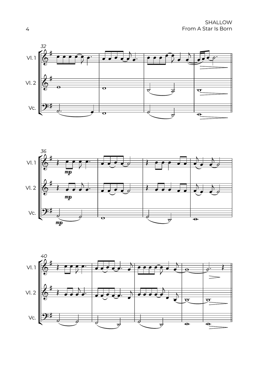Shallow Shallow String Trio scores gallery preview page 4