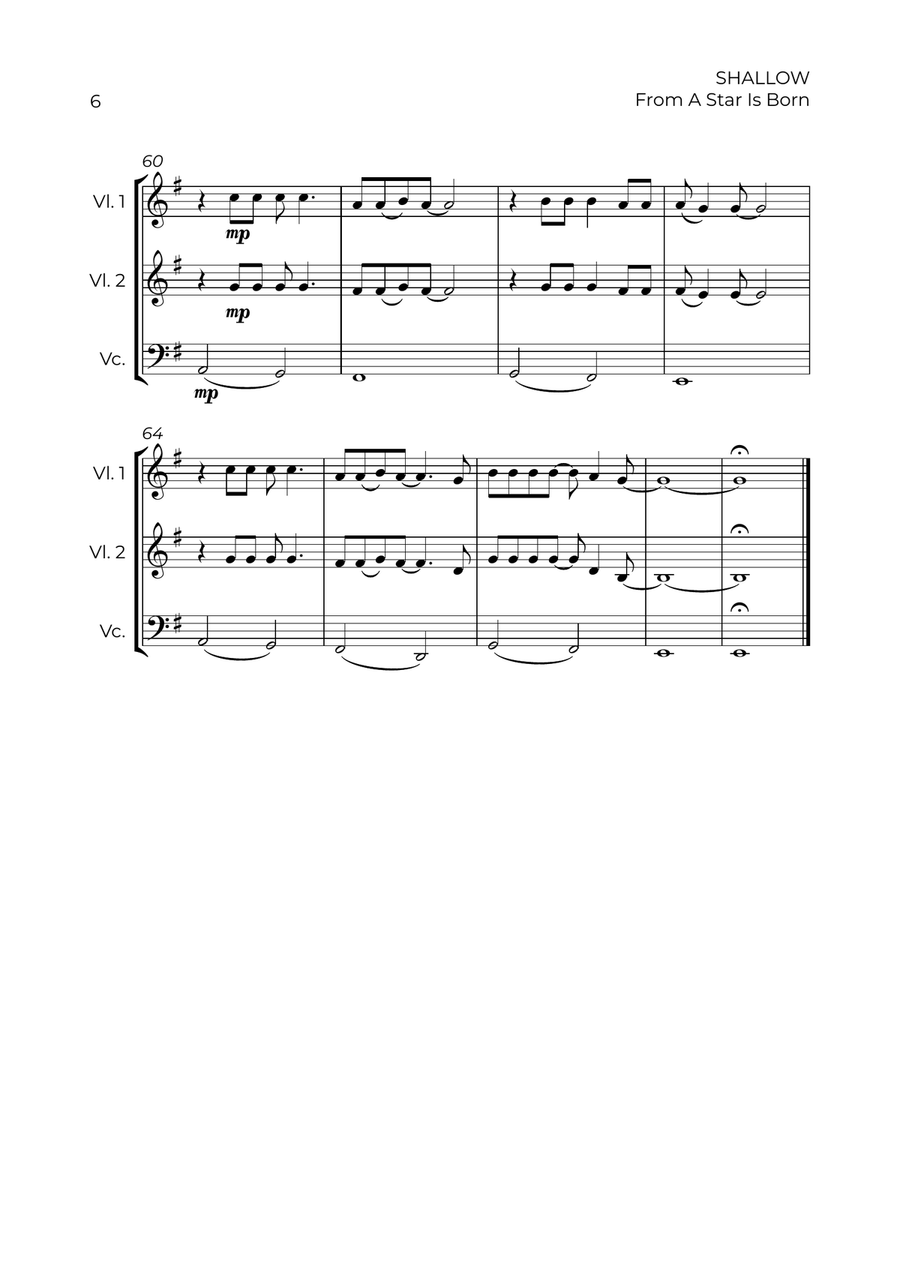 Shallow Shallow String Trio scores gallery preview page 6