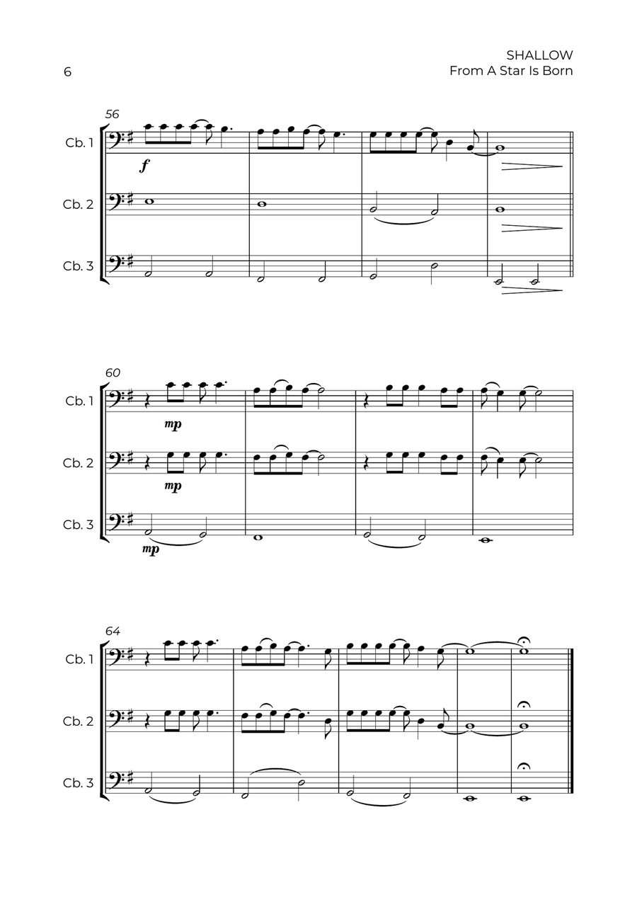 Shallow Shallow String Trio scores gallery preview page 6