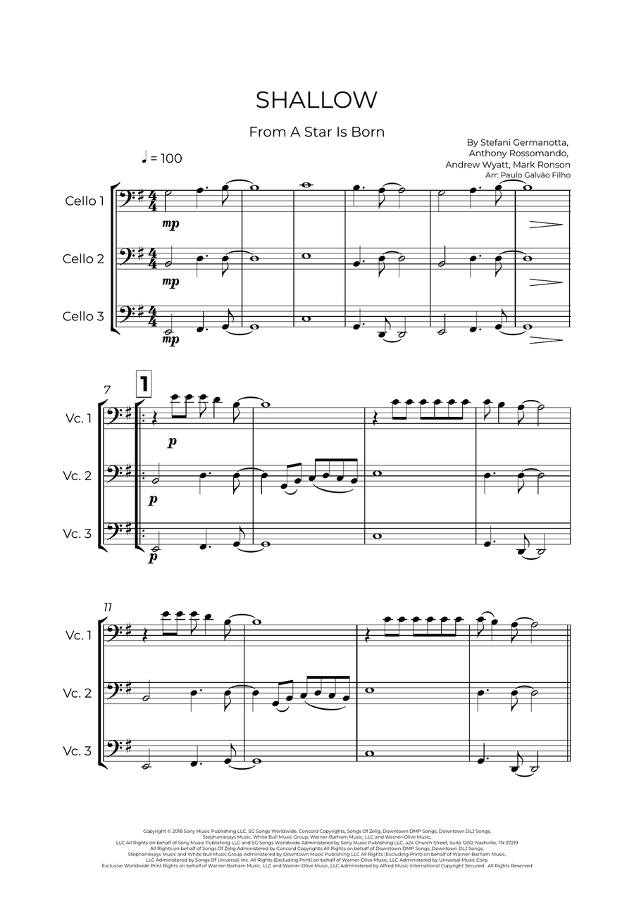 Shallow Shallow String Trio scores gallery preview page 2