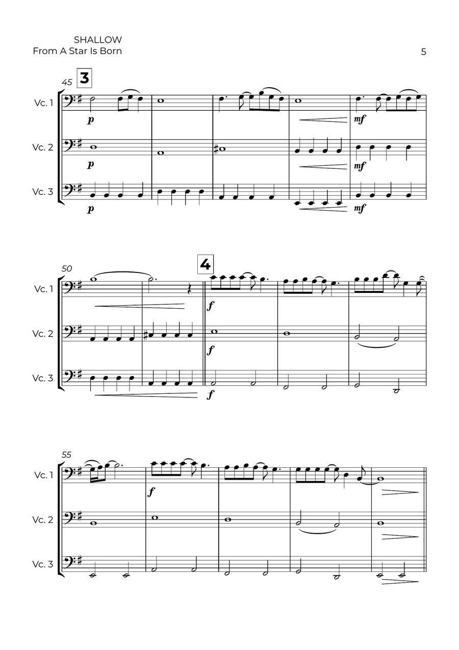 Shallow Shallow String Trio scores gallery preview page 5