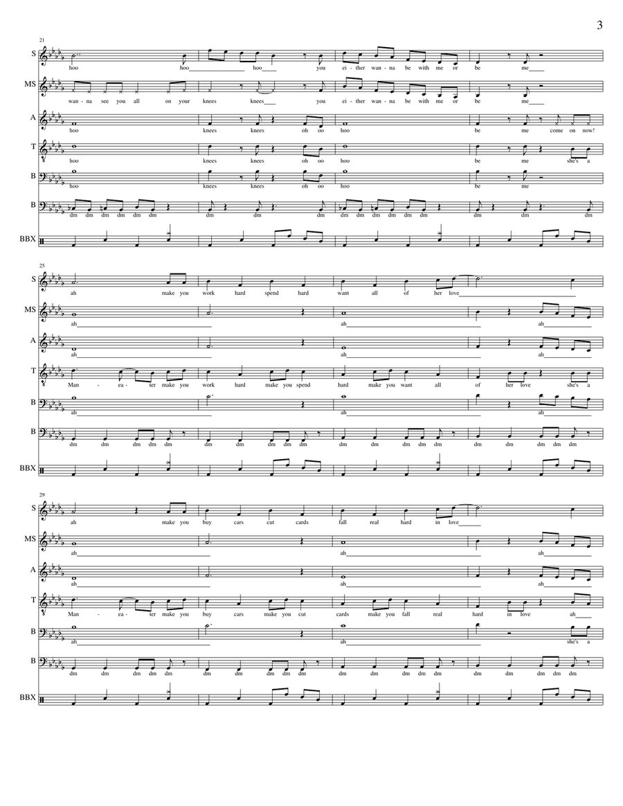 Maneater Maneater Divisi scores gallery preview page 3