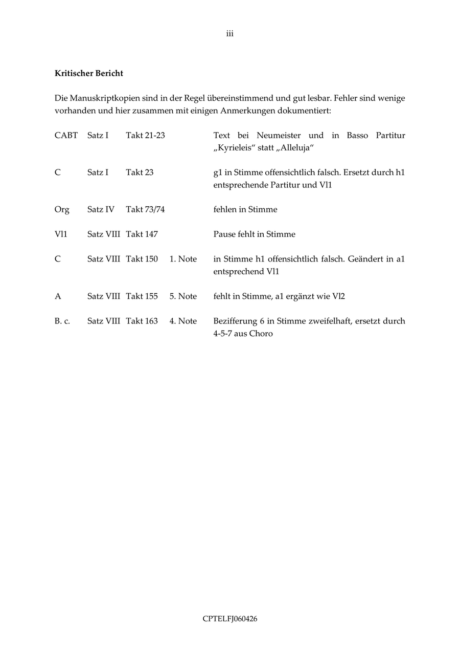 Gelobet seystu Jesu Christ TVWV 1:612 4-Part scores gallery preview page 5