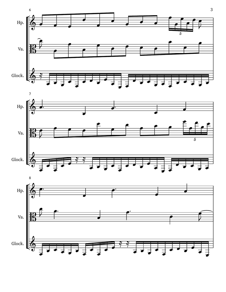 Children's Musing 81 Children's Musing 81 Small Ensemble scores gallery preview page 3
