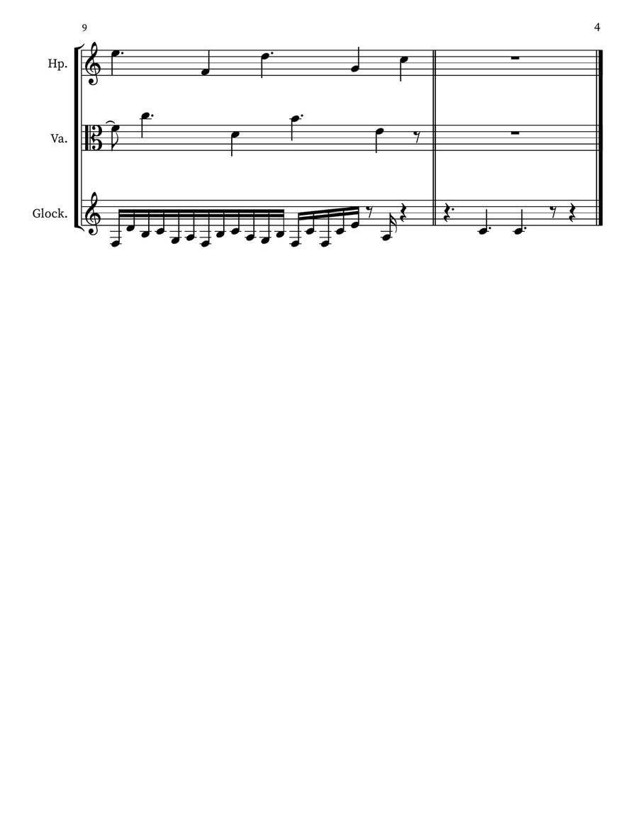 Children's Musing 81 Children's Musing 81 Small Ensemble scores gallery preview page 4