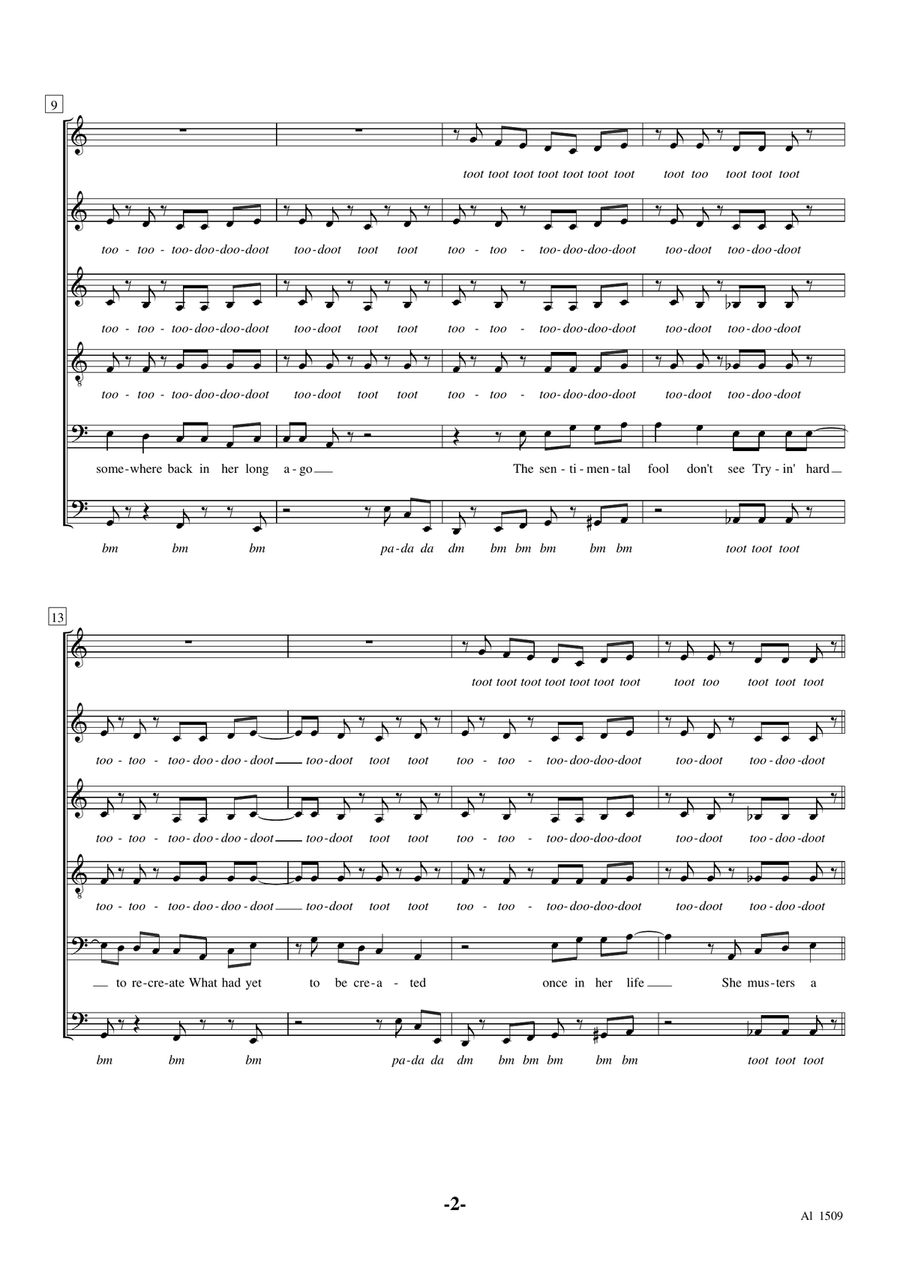 What A Fool Believes What A Fool Believes A Cappella scores gallery preview page 2