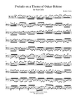 Prelude on a Theme of Oskar Böhme