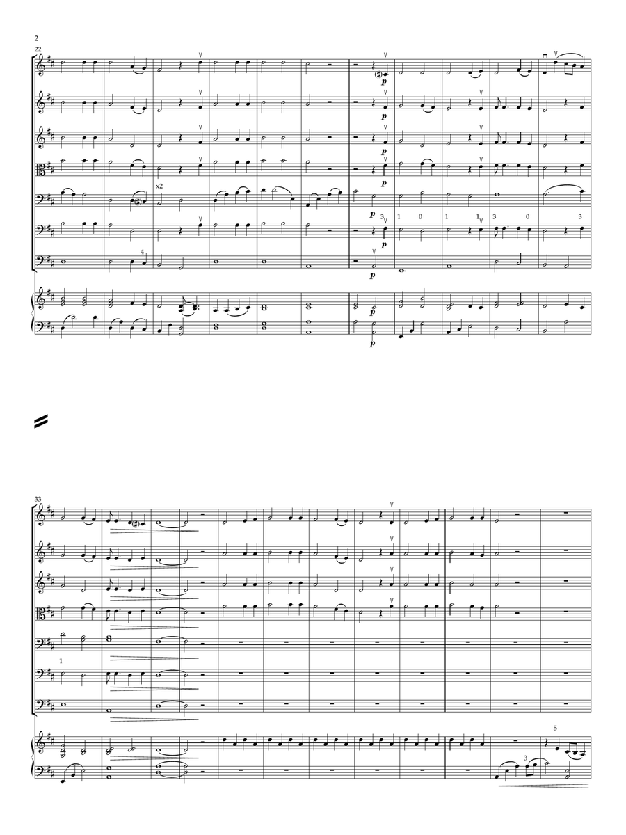 Blowin' In The Wind Blowin' In The Wind String Orchestra scores gallery preview page 2