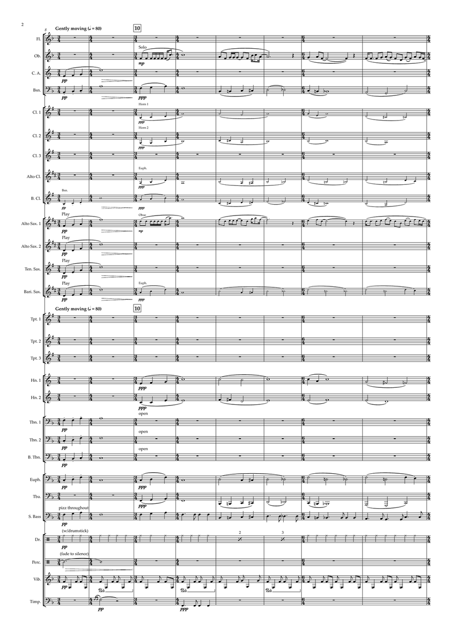 Blackbird Concert Band scores gallery preview page 2