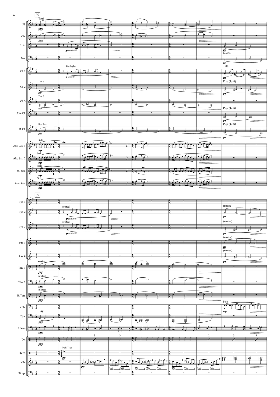 Blackbird Concert Band scores gallery preview page 6