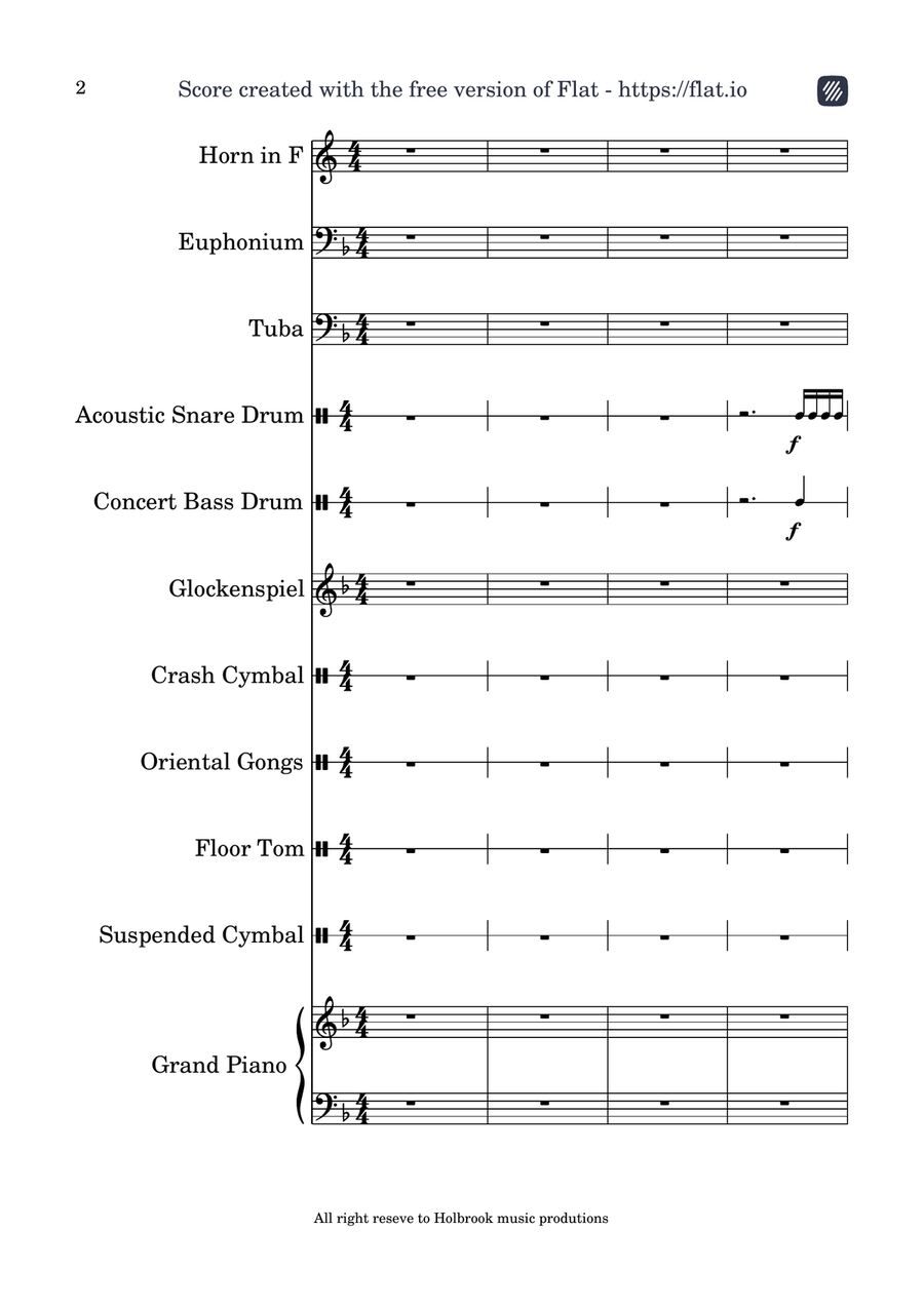 The Last Stand Part 2 Marching Band scores gallery preview page 2