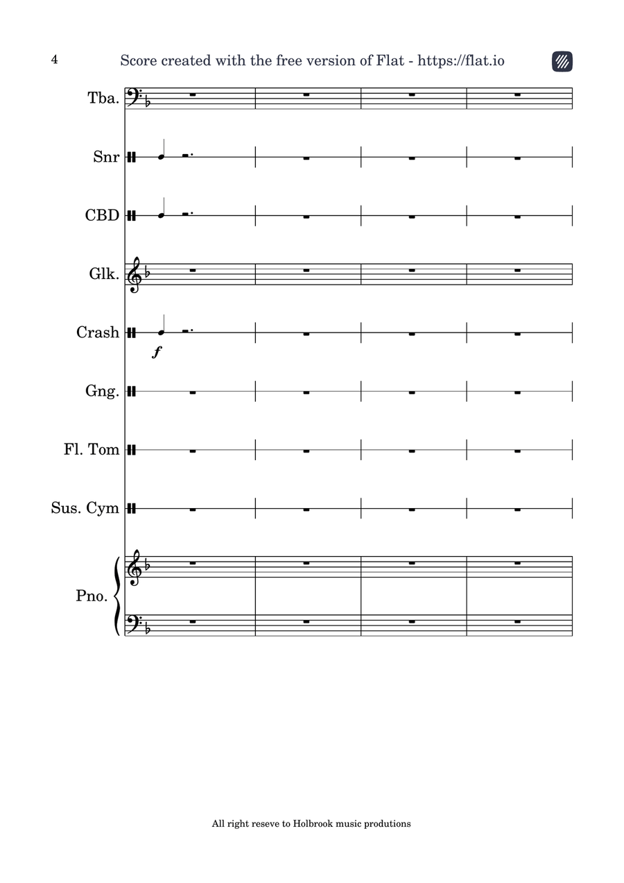 The Last Stand Part 2 Marching Band scores gallery preview page 4