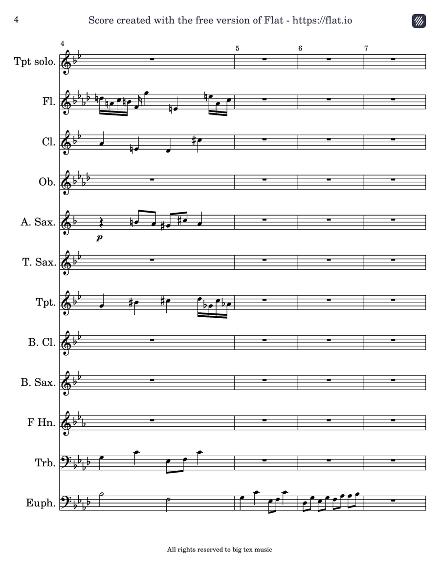 The Last Stand Part 1 Marching Band scores gallery preview page 4