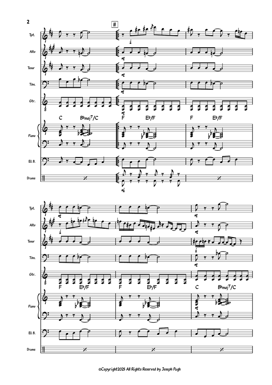 Here To Stay Here To Stay Jazz Ensemble scores gallery preview page 2