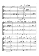 A Whole New World Flute Quartet scores gallery preview page 3