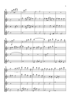 A Whole New World Flute Quartet scores gallery preview page 5
