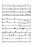 A Whole New World Flute Quartet scores gallery preview page 6