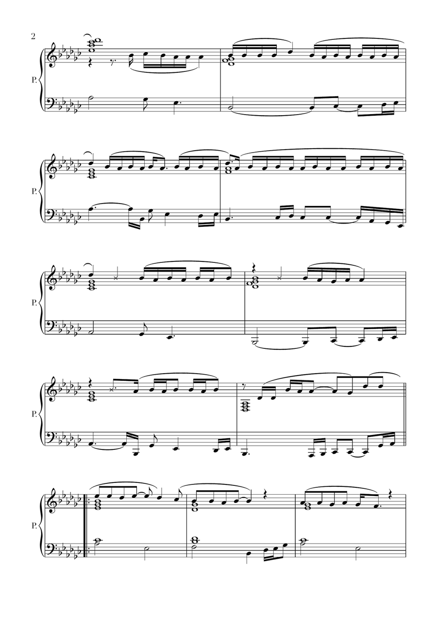 Vignette Vignette Piano Solo scores gallery preview page 2