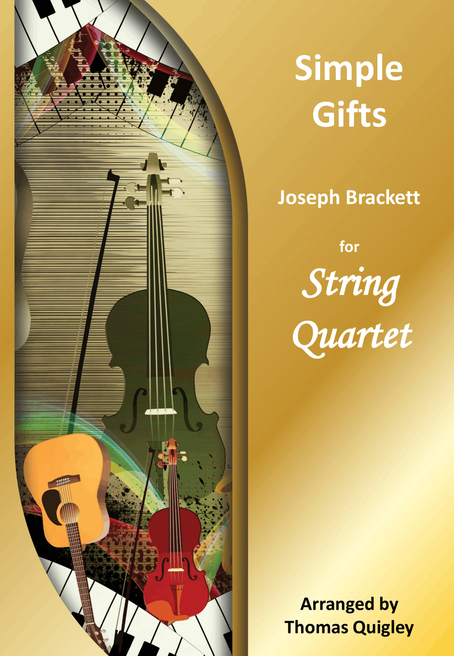 Simple Gifts Simple Gifts String Quartet scores gallery preview page 1