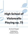 High School of Violoncello Playing op. 73