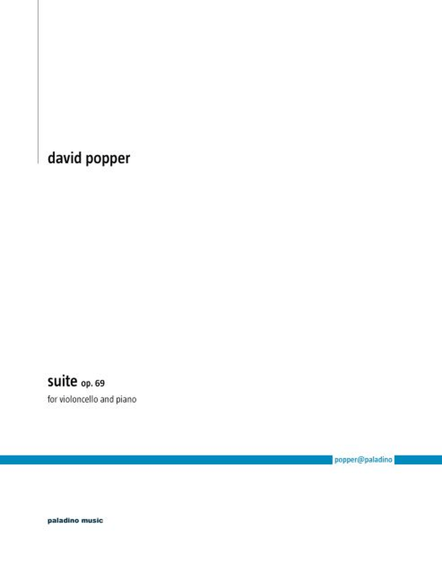 Suite A major op.69 Suite A major op.69 Piano Accompaniment scores gallery preview page 1