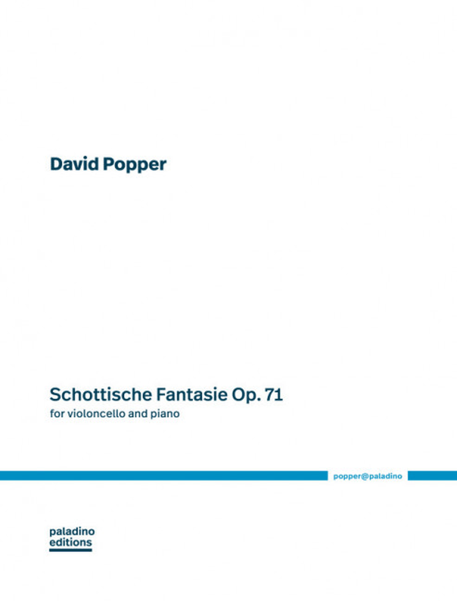 Schottische Fantasie op. 71 Piano Accompaniment scores gallery preview page 1