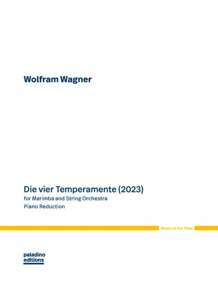 Die Vier Temperamente Die Vier Temperamente Piano scores gallery preview page 1