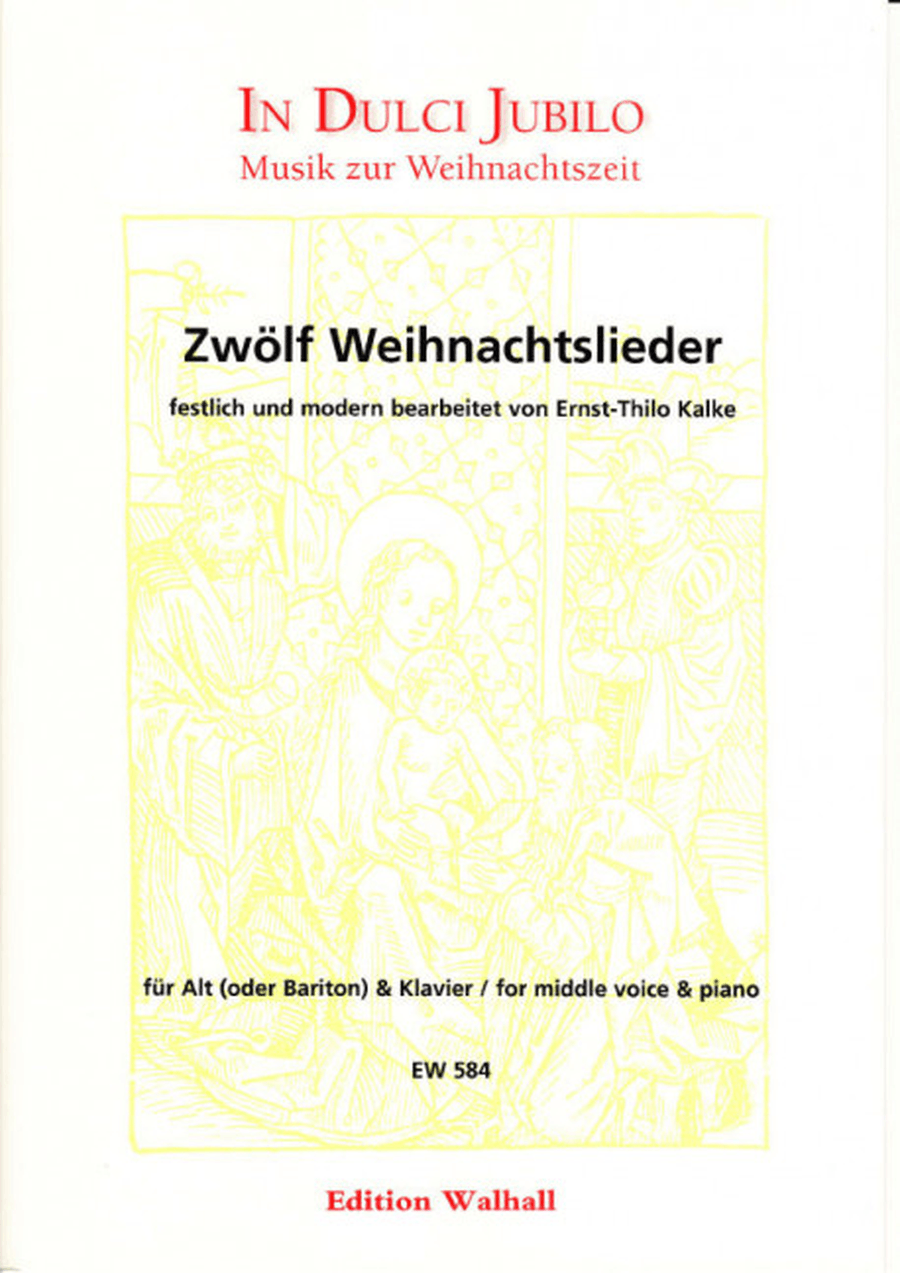 Zwölf Weihnachtslieder Zwölf Weihnachtslieder Voice scores gallery preview page 1