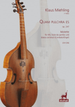 Quam pulchra es op. 247 op. 247