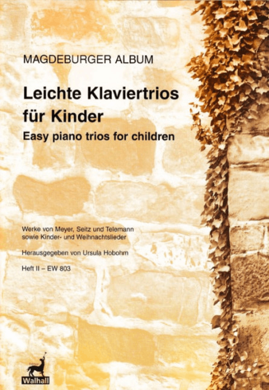 Leichte Klaviertrios für Kinder 2 Vol. 2 Piano Trio scores gallery preview page 1