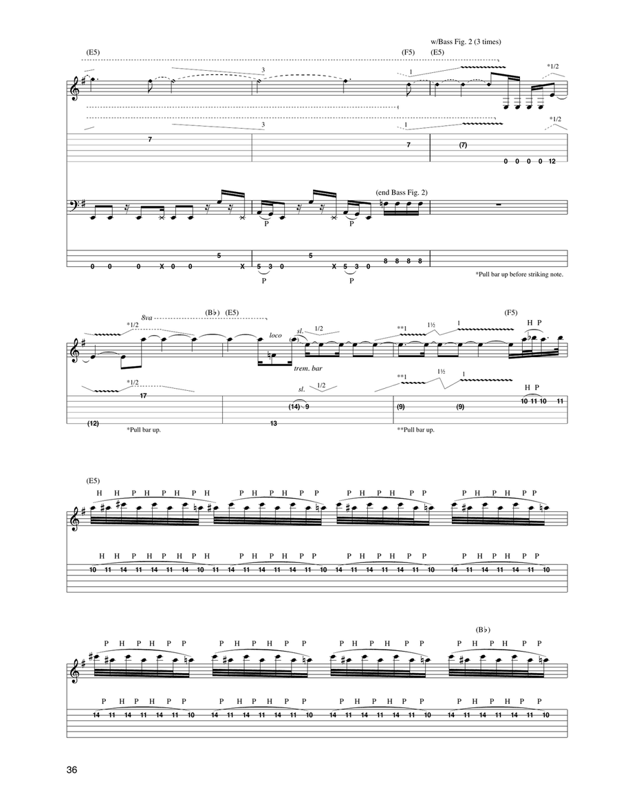 Spegetti Western Spegetti Western Guitar Tablature scores gallery preview page 4