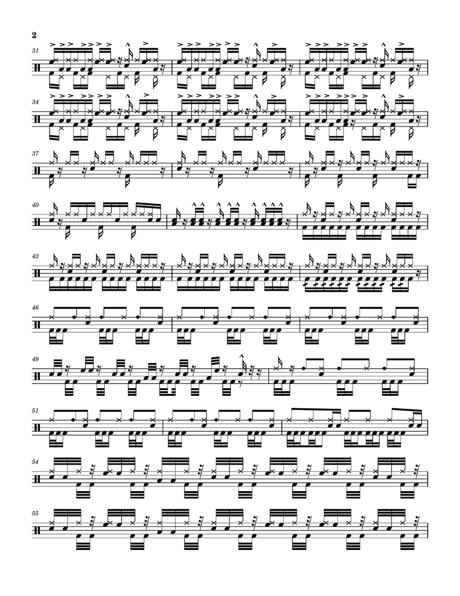 Max Well Drum Set - Digital Sheet Music page 2