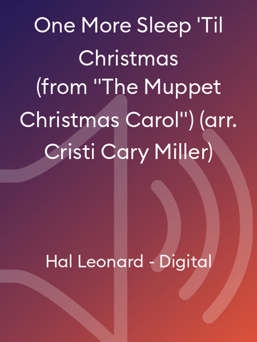 One More Sleep 'Til Christmas (from 