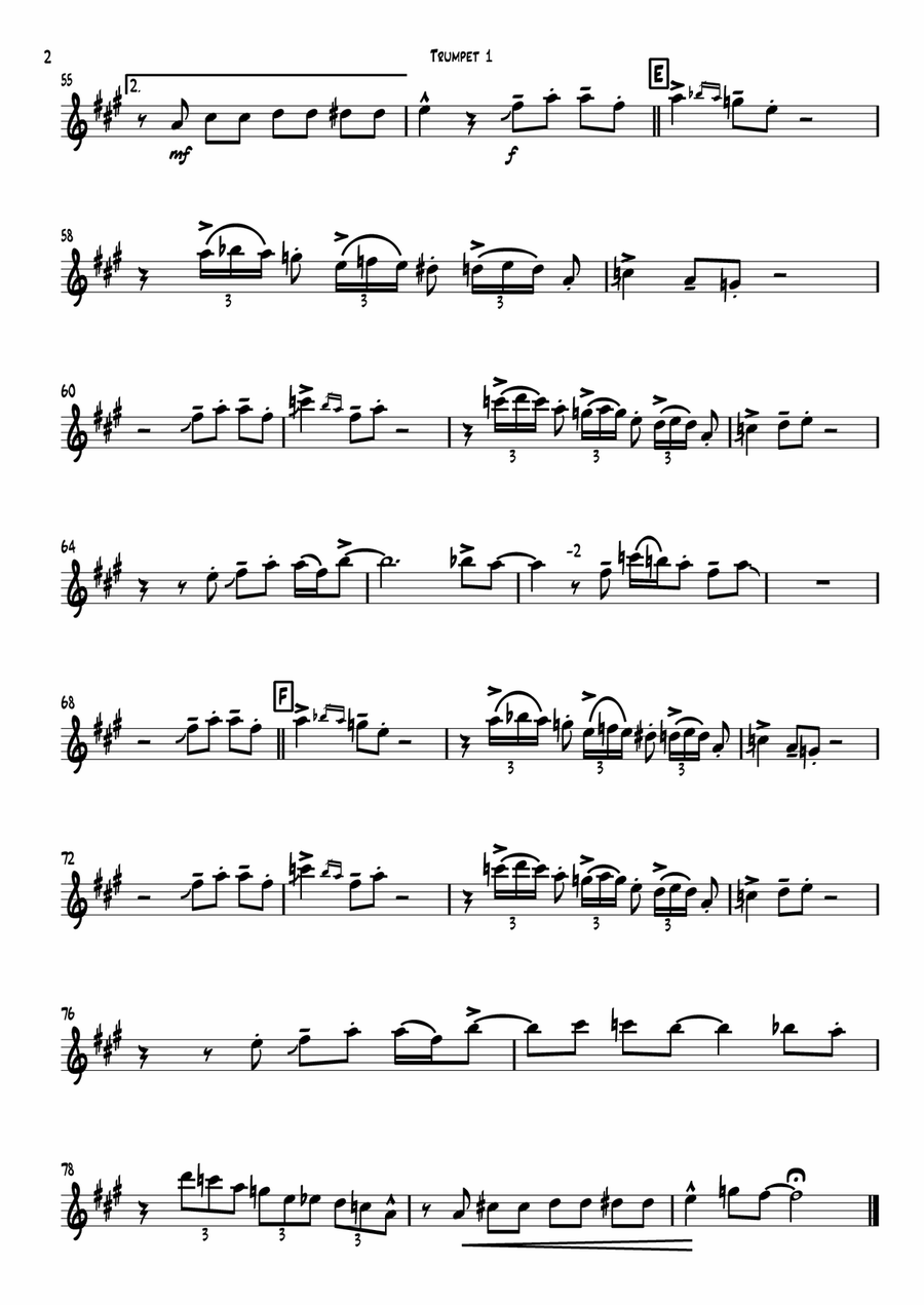 One More Once One More Once Jazz Ensemble scores gallery preview page 2