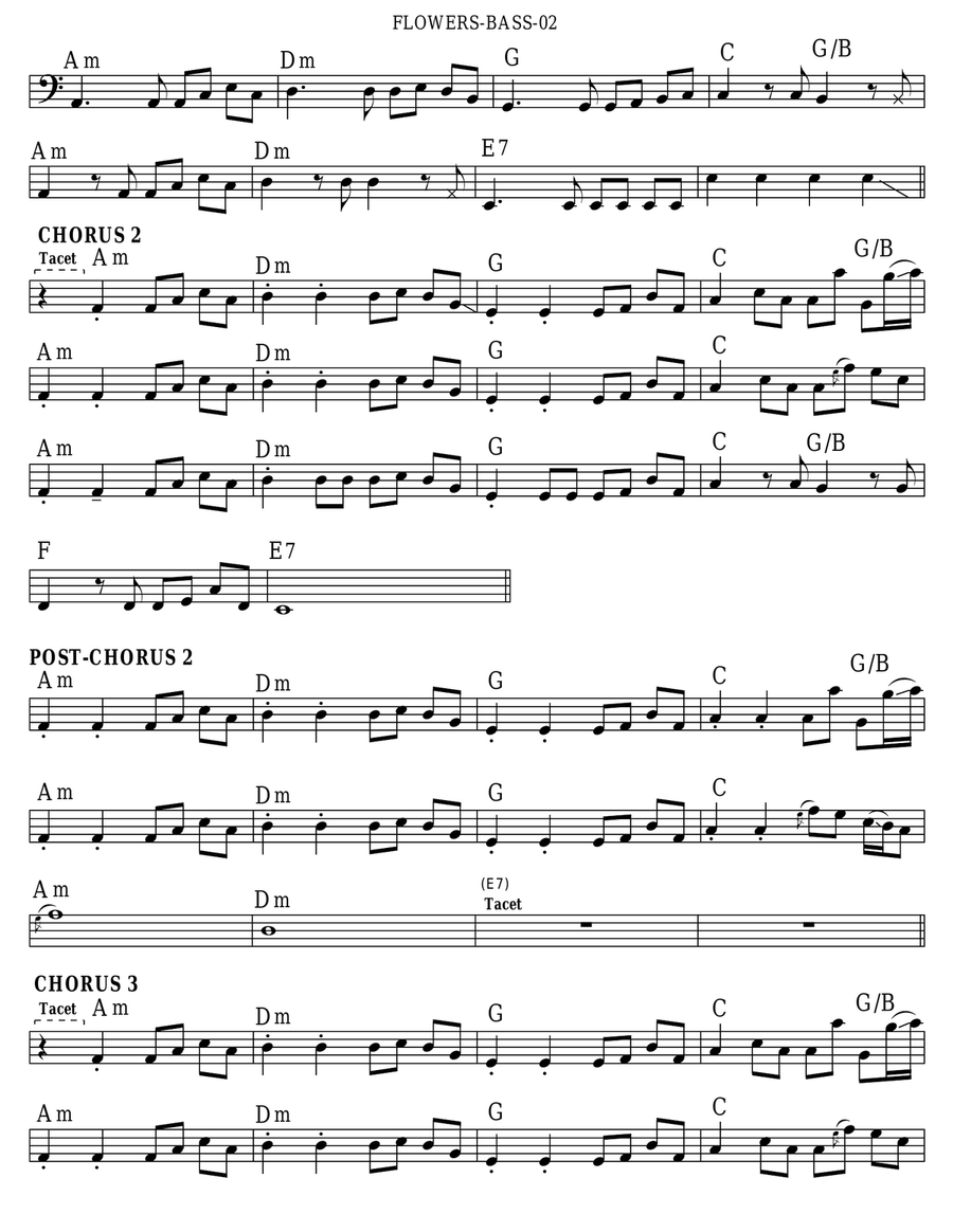 Flowers Flowers Small Ensemble scores gallery preview page 6