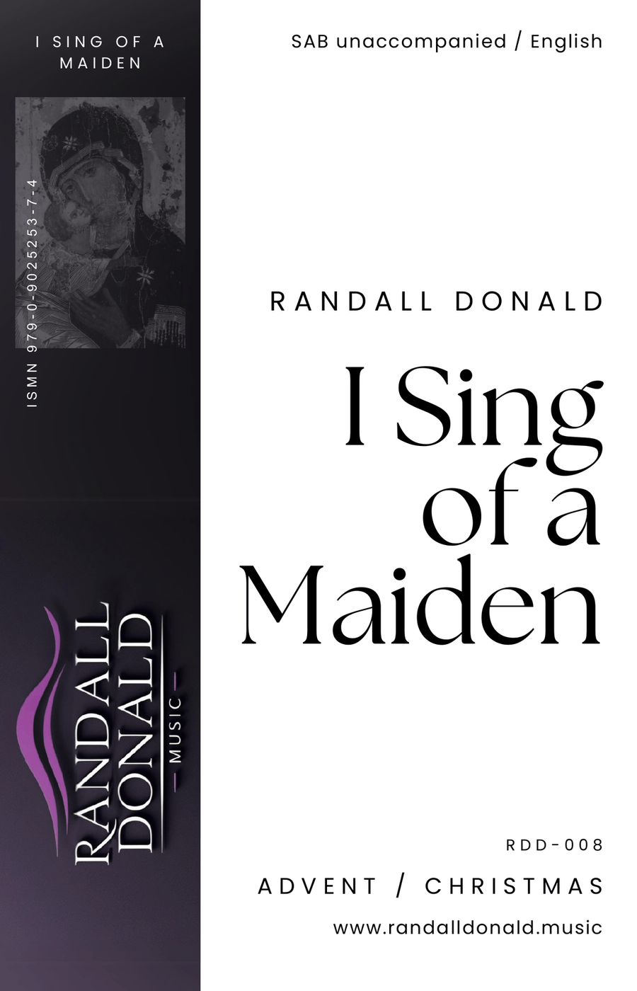 I Sing of a Maiden 3-Part - Digital Sheet Music