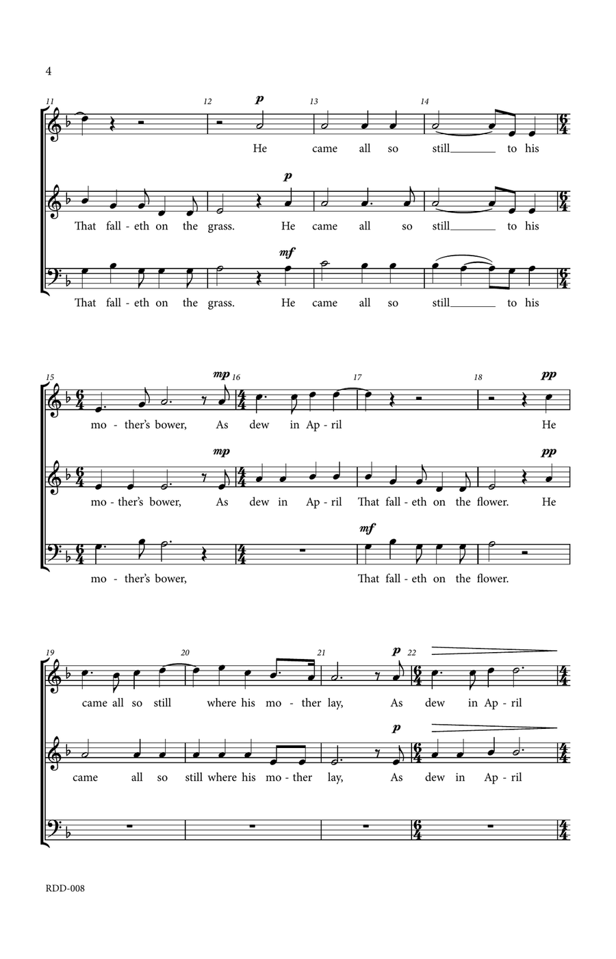 I Sing of a Maiden