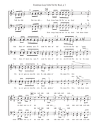 Raindrops Keep Fallin' On My Head SSAA scores gallery preview page 3