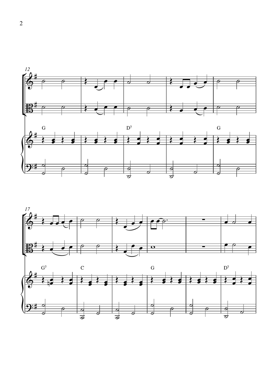 This Land Is Your Land This Land Is Your Land String Duet scores gallery preview page 2
