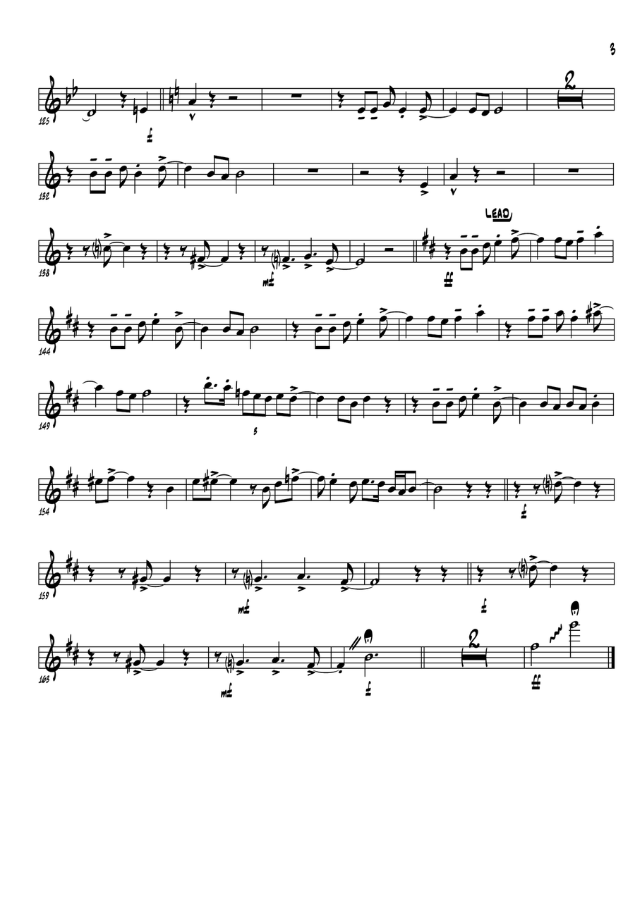 Work Song by Nat Adderley for Brass Quintet Brass Quintet scores gallery preview page 6