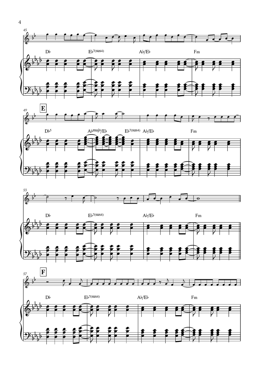 Viva La Vida Viva La Vida Clarinet Solo scores gallery preview page 4