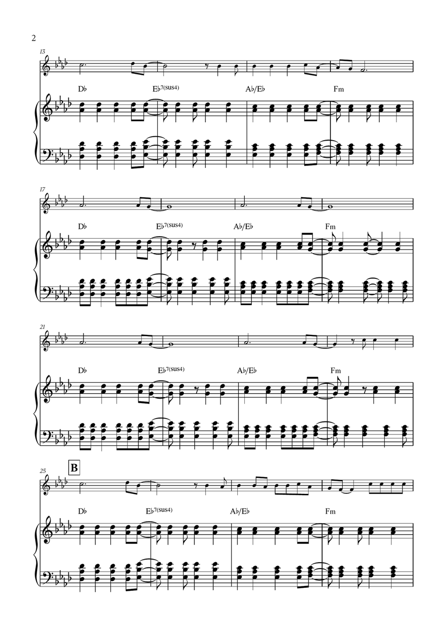 Viva La Vida Viva La Vida Flute Solo scores gallery preview page 2