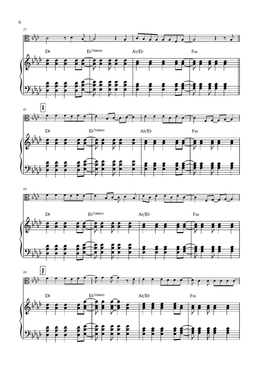 Viva La Vida Viva La Vida Viola scores gallery preview page 6
