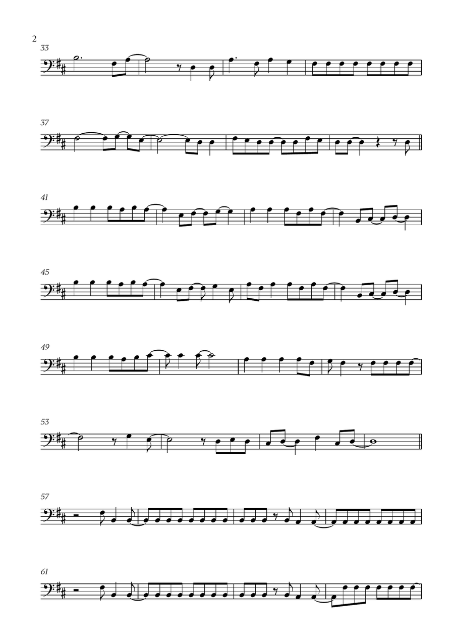 Viva La Vida Viva La Vida Trombone Solo scores gallery preview page 2