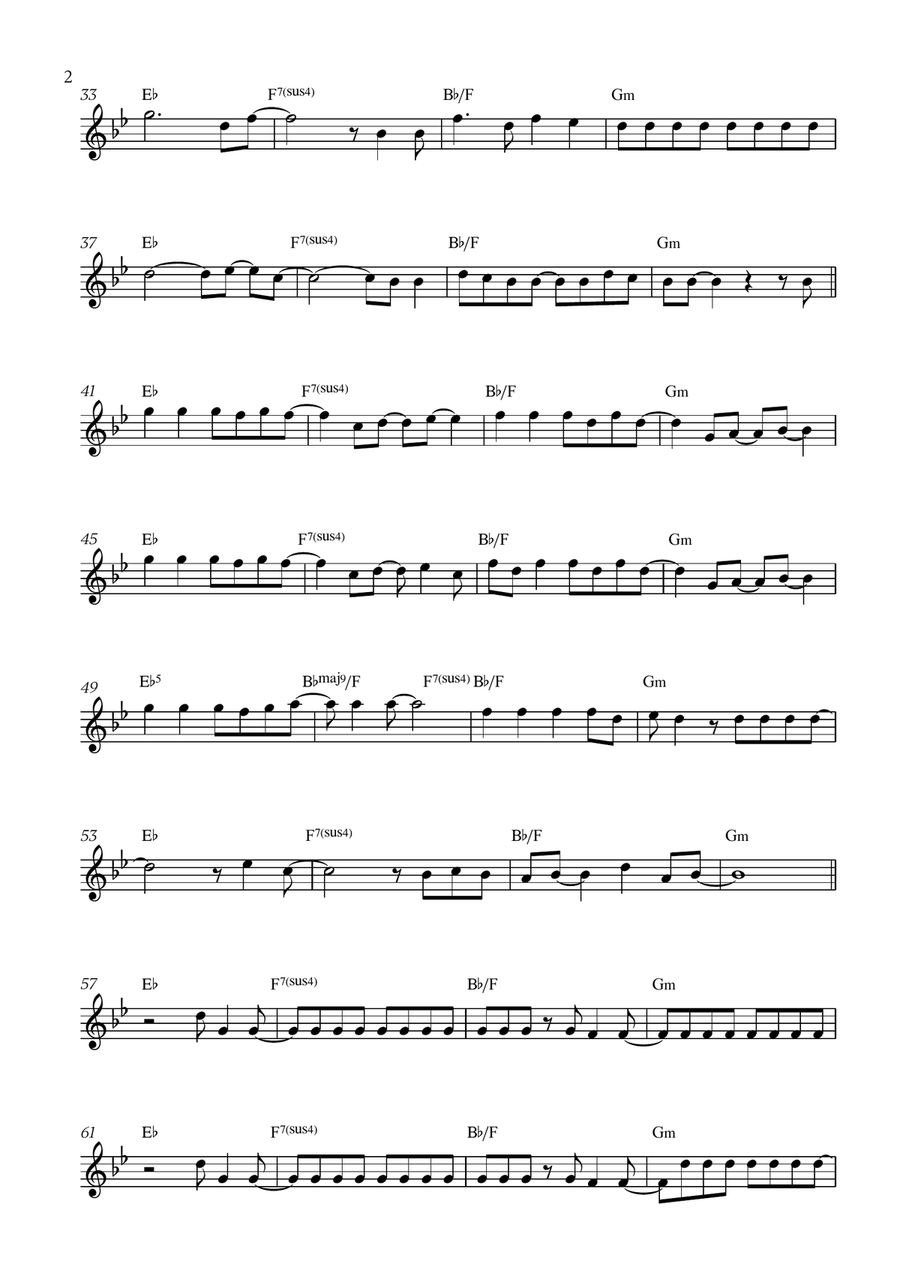 Viva La Vida Viva La Vida Trumpet Solo scores gallery preview page 2