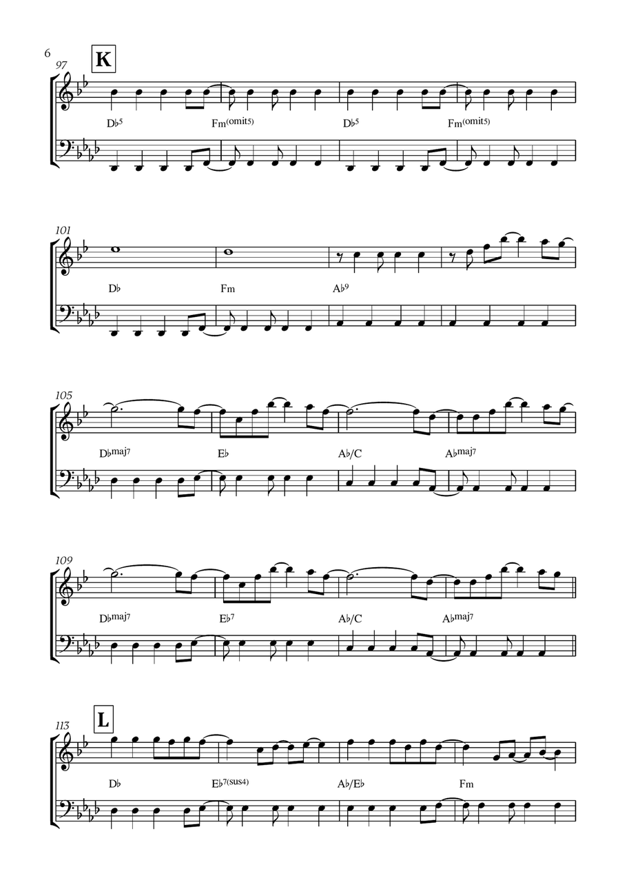 Viva La Vida Viva La Vida Woodwind Duet scores gallery preview page 6