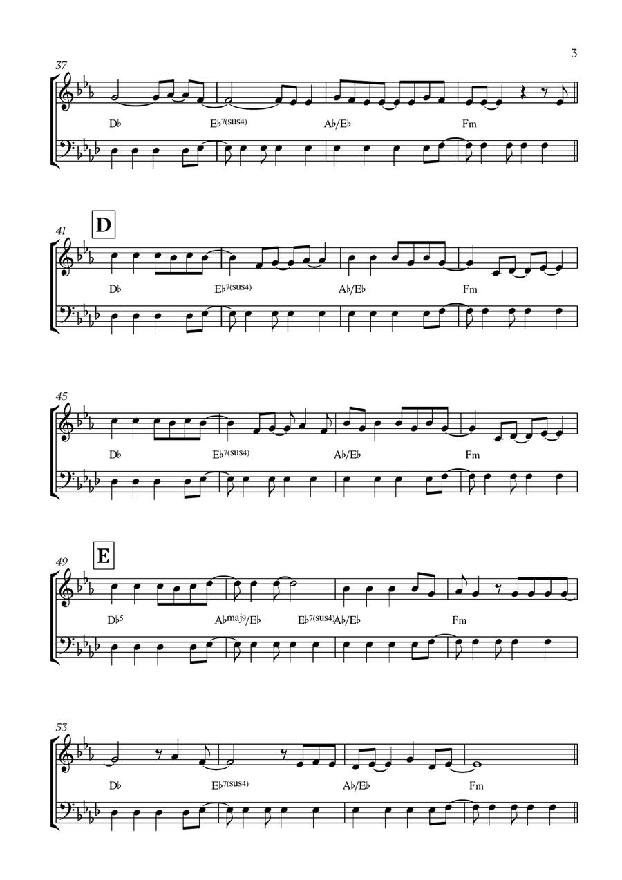 Viva La Vida Viva La Vida Horn scores gallery preview page 3