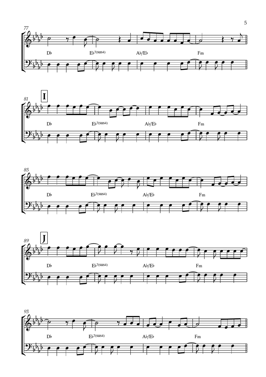 Viva La Vida Viva La Vida Trombone Duet scores gallery preview page 5