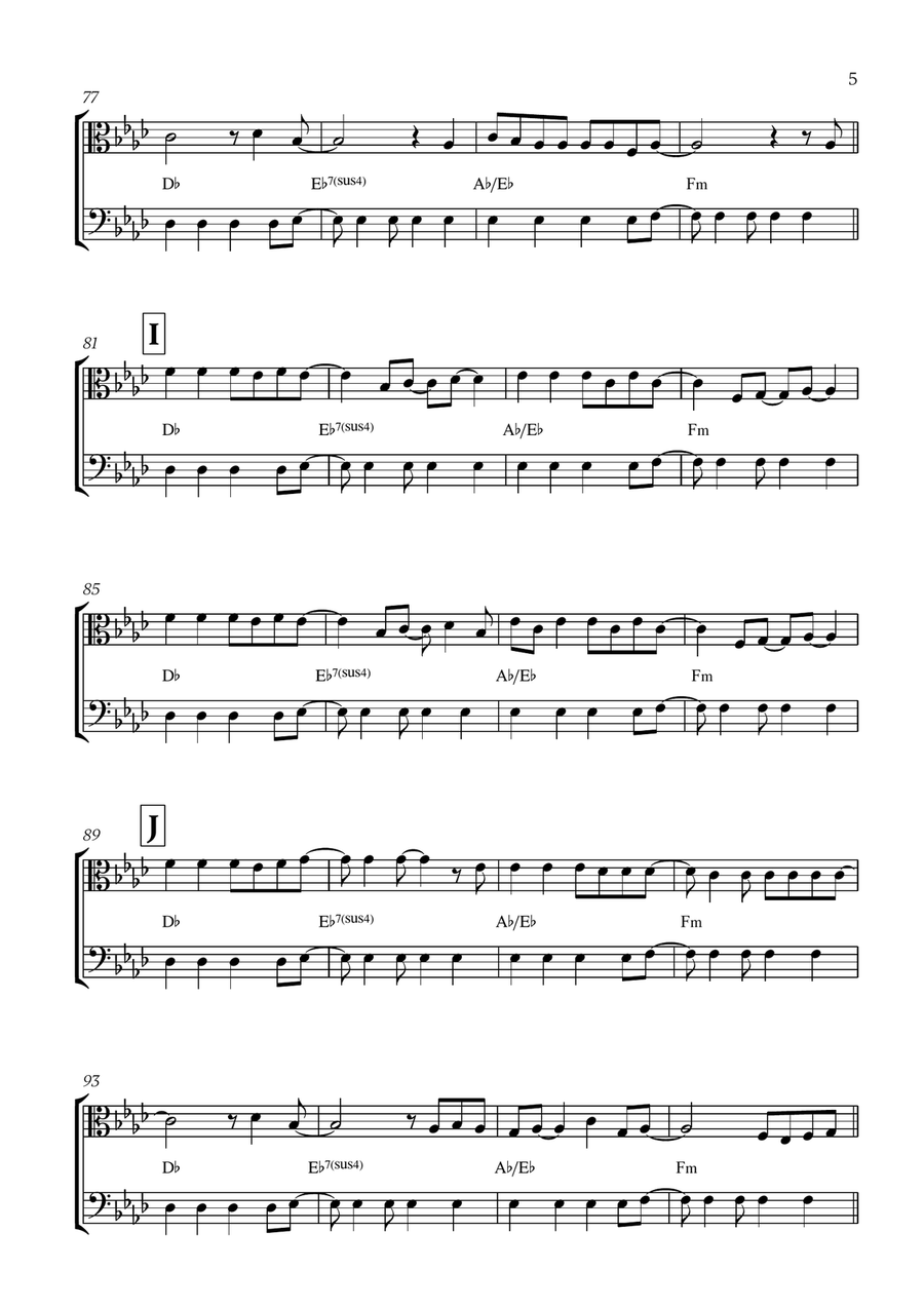 Viva La Vida Viva La Vida String Duet scores gallery preview page 5
